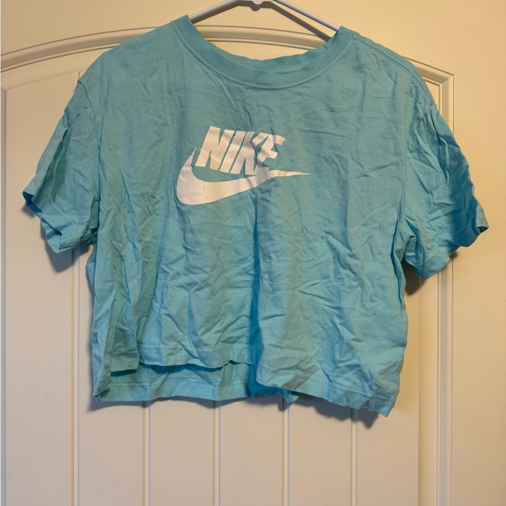 Nike Light Blue Loose Fit Tee